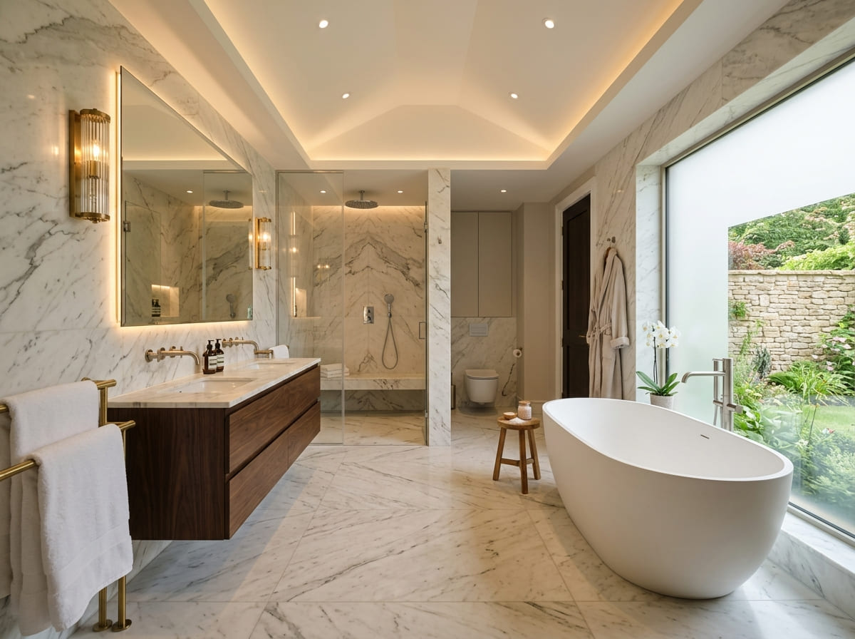 Custom Bathroom Renovation in Alexandria